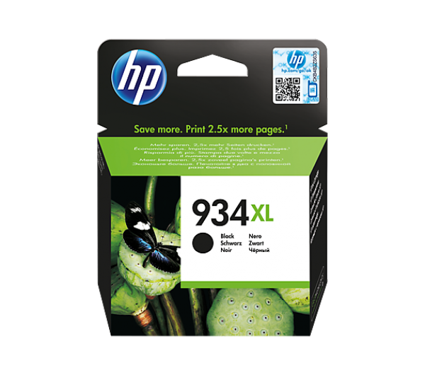 HP C2P23AE Tintapatron Black 1.000 oldal kapacitás No.934XL