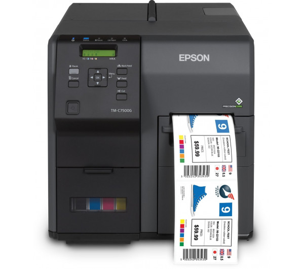 Epson ColorWorks C7500G színes tintasugaras címke nyomtató