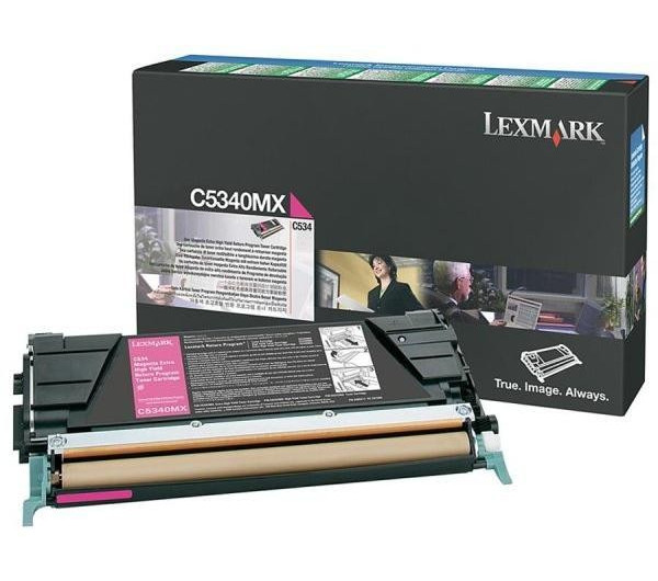 Lexmark C534 Return Toner Magenta 7K (Eredeti) C5340MX
