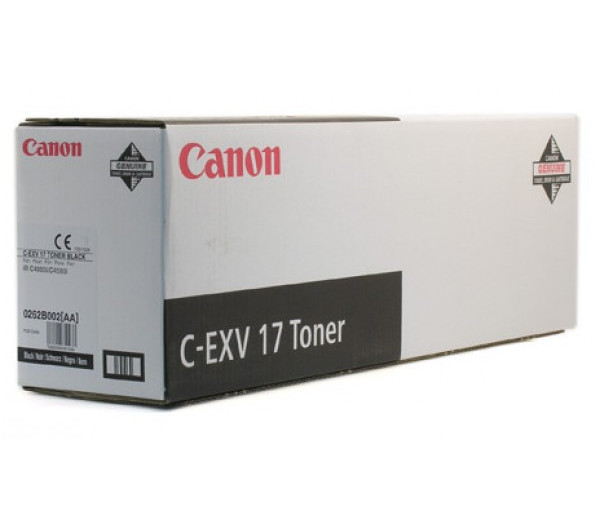 Canon C-EXV17 Toner Black 26.000 oldal kapacitás