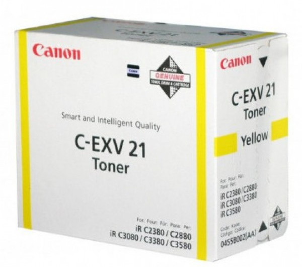 Canon C-EXV21 Toner Yellow 14.000 oldal kapacitás