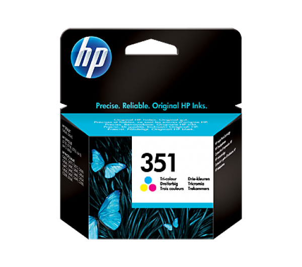 HP CB337EE Tintapatron Color 170 oldal kapacitás No.351 Akciós