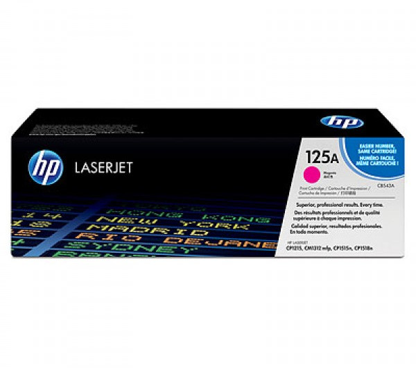 HP CB543A Toner Magenta 1.400 oldal kapacitás No.125A