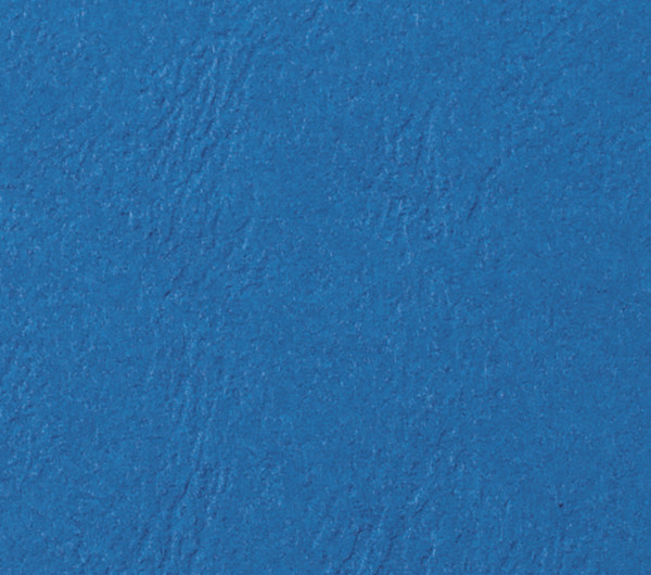 GBC Bőrhatású spirálborító A4 kék 250g (100)