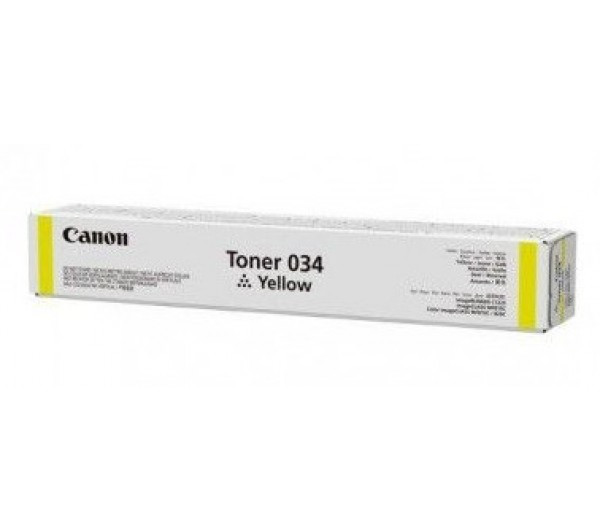 Canon 034 Toner Yellow 7.300 oldal kapacitás