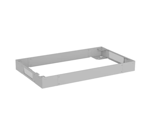 Lanberg CK01-60-S 600x1000mm szürke lábazat álló rack szekrényhez