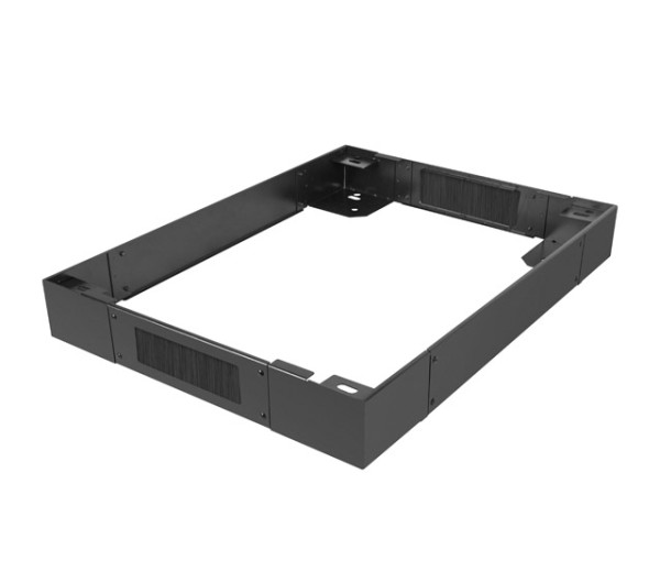 Lanberg CK01-66-B 600x600mm fekete lábazat álló rack szekrényhez