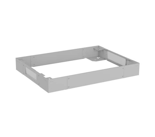 Lanberg CK01-68-S 600x800mm szürke lábazat álló rack szekrényhez