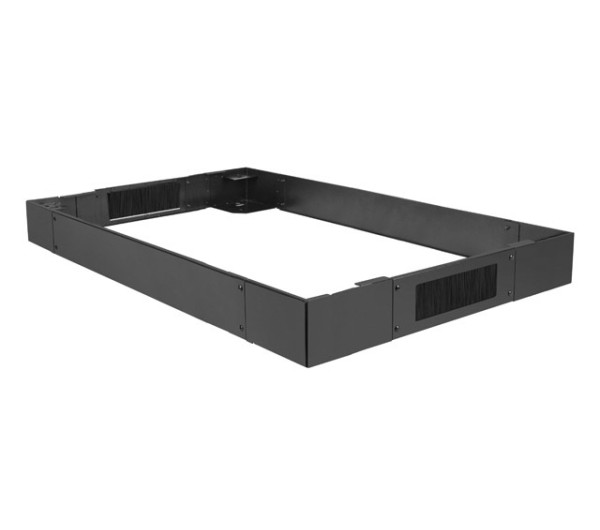 Lanberg CK01-82-B 800x1200mm fekete lábazat álló rack szekrényhez