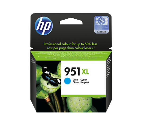 HP CN046AE Tintapatron Cyan 1.500 oldal kapacitás No.951XL Akciós