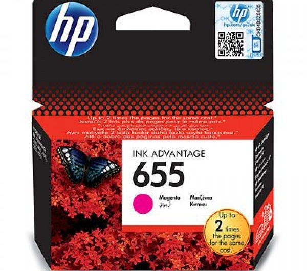 HP CZ111AE Tintapatron Magenta 600 oldal kapacitás No.655 Akciós