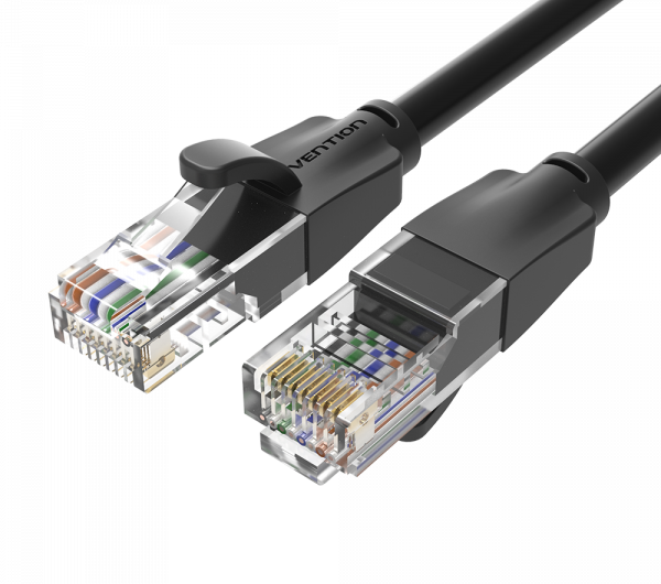 Vention UTP Patch (Cat.6, fekete), 15m, kábel