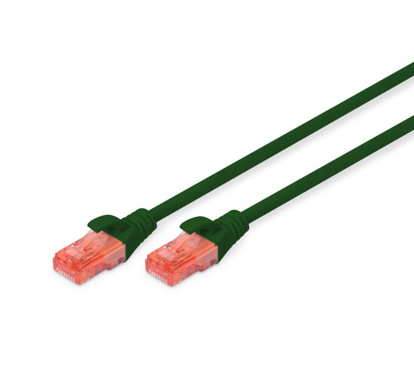 DIGITUS DK-1617-010/G Cat.6 U/UTP LSZH 1m zöld patch kábel
