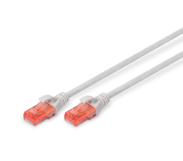 DIGITUS DK-1617-020 Cat.6 U/UTP LSZH 2m szürke patch kábel