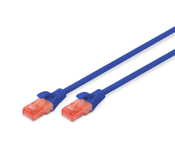 DIGITUS DK-1617-050/B Cat.6 U/UTP LSZH 5m kék patch kábel