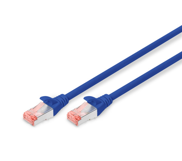 DIGITUS DK-1644-010/B Cat.6 S/FTP LSZH 1m kék patch kábel