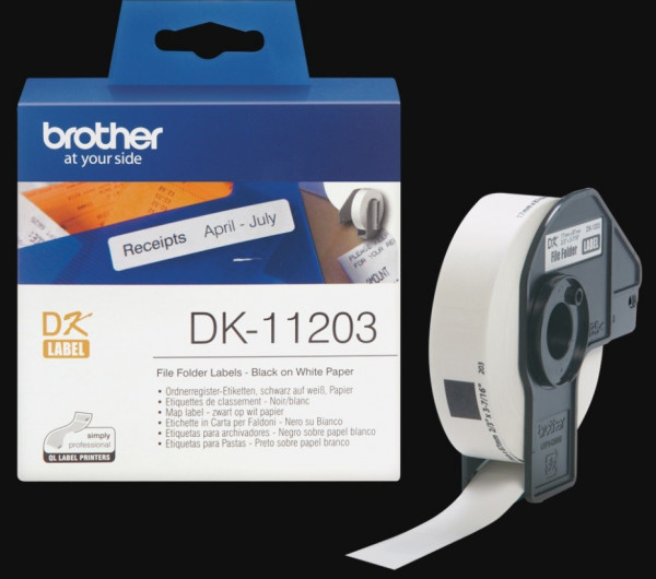 Brother DK-11203 etikett (Eredeti)