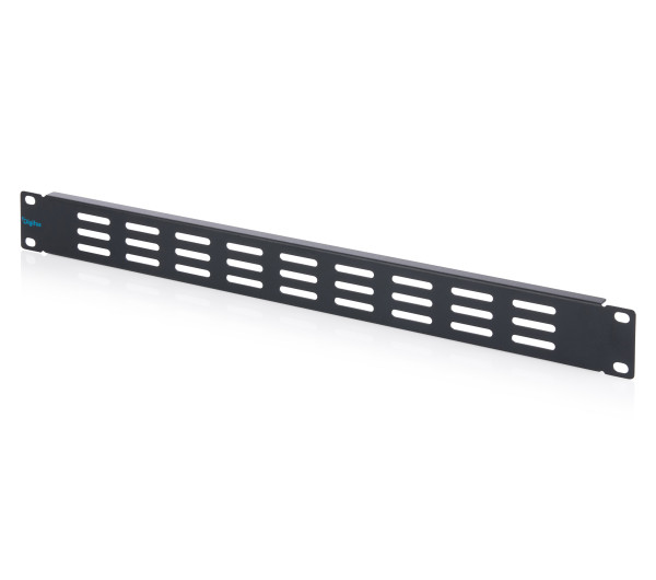 DIGITUS DN-97693 19" 1U fekete acél perforált vakpanel