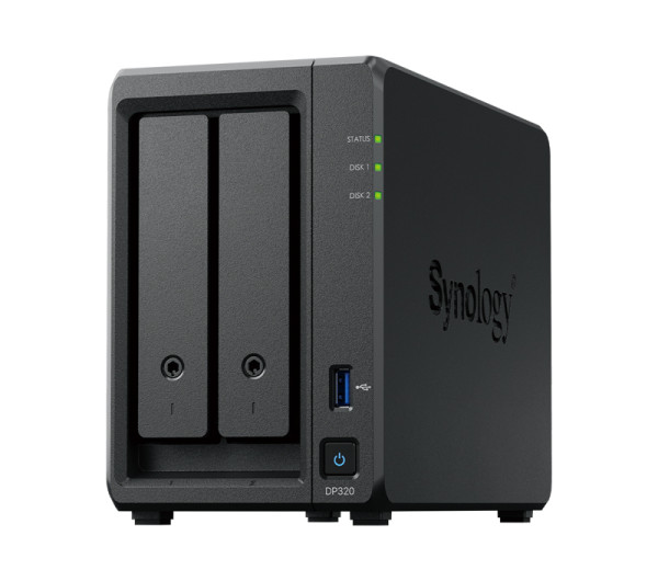 Synology DP320 (8GB) 2x SSD/HDD lemezes ActiveProtect