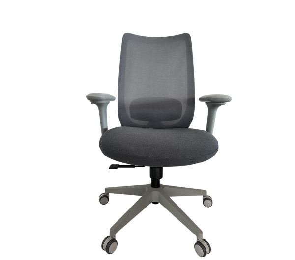 Aarven, Szürke, 4D kartámlás, deréktámaszos, Irodai forgószék