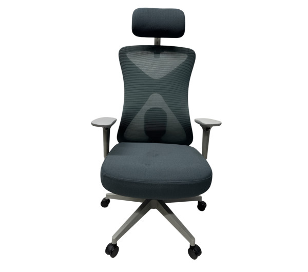 Aarven, Szürke, 3D kartámaszos, 2D fejtámaszos, deréktámaszos , Irodai szék / 2db/ 