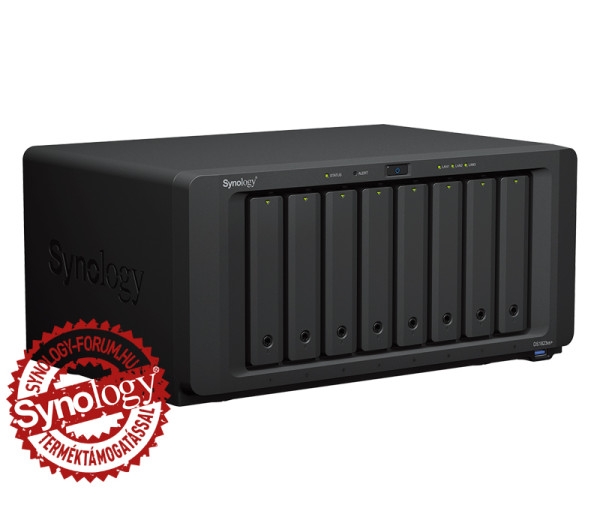 Synology DiskStation DS1823xs+ (8GB) 8x SSD/HDD lemezes NAS + regisztrációs kártya