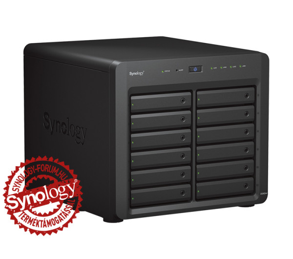 Synology DiskStation DS3622xs+ (16GB) 12x SSD/HDD lemezes NAS + regisztrációs kártya