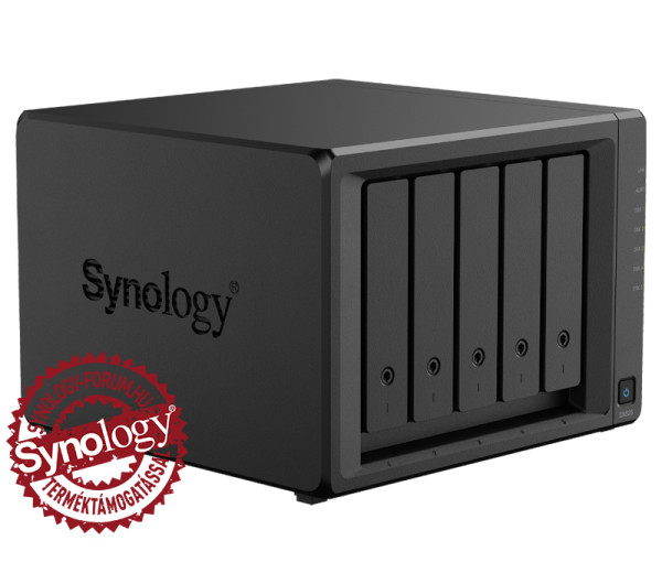 Synology DX525 5x SSD/HDD lemezes NAS tárhelybővítő