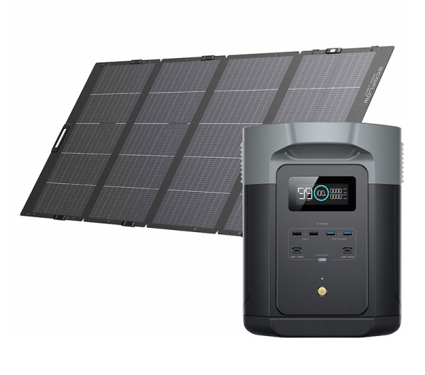 Bundle EcoFlow Delta 2 Max + PV panel 400W (folding)