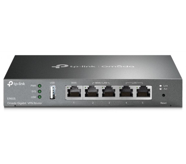 TP-LINK ER605 SafeStream Gigabit Multi-WAN VPN Router