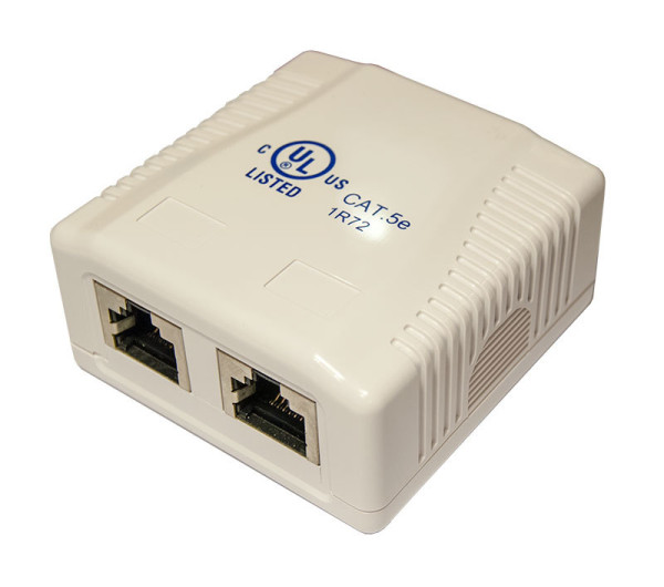 RAIN FTA5211 Cat.5e FTP 2 portos öntapadós fali aljzat