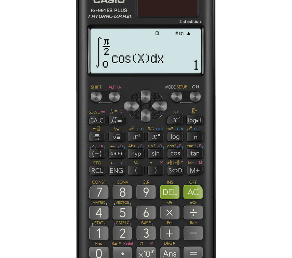 Casio FX 991ES Plus 2 fekete tudományos számológép