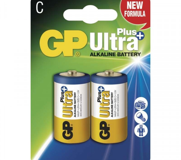 GP Alkaline Ultra Plus C bébi elem 2db/cs GP14AUP-2U2
