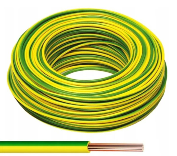 1x6 ZÖLD-SÁRGA / GREEN-Y 100m kábel