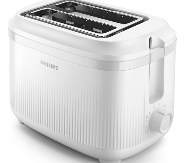 PHILIPS 3000 Series kenyérpirító, 8 pirítási beállítás, beépített melegítőrács, modern kialakítás