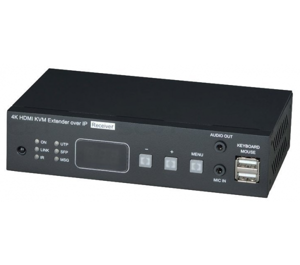 SCT HKM02BPR-4K 4K HDMI KVM Switch POE