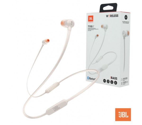 JBL T110BT fülhallgató (fehér)
