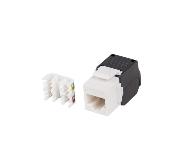 Lanberg KSU6-4000 Cat.6 UTP árnyékolatlan szerszám nélkül szerelhető Keystone Jack