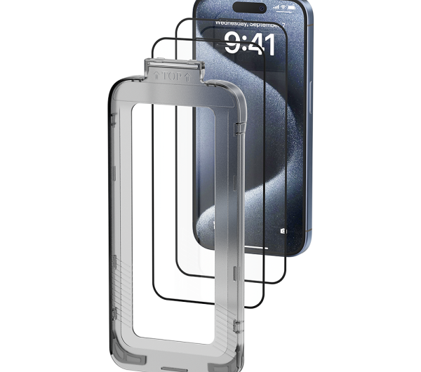 Vention iPhone 14, (HD edzett üveg, pormentesítővel), telefon kijelző védő üveg