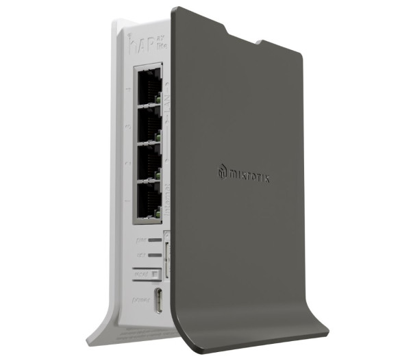 MikroTik L41G-2AXD&FG621-EA hAP ax lite LTE6 4xGbE LAN 2,4GHz 802.11ax Wi-Fi 6 Vezeték nélküli LTE router