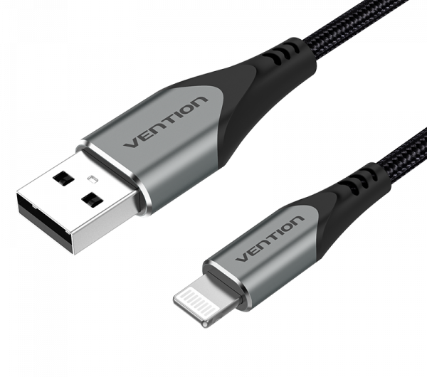 Vention USB-A -2.0 > Lightning, 0,5m, Vention