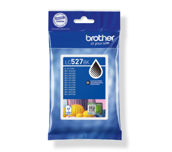 Brother LC527BK Tintapatron Black 1.300 oldal kapacitás