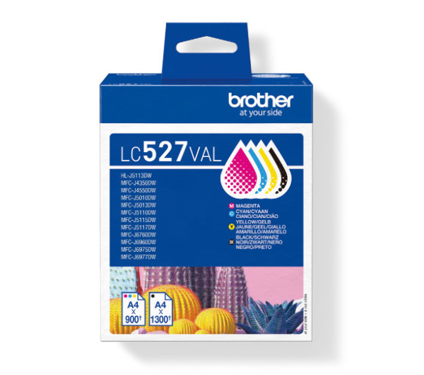 Brother LC527BKCMY Tintapatron csomag BKCMY 