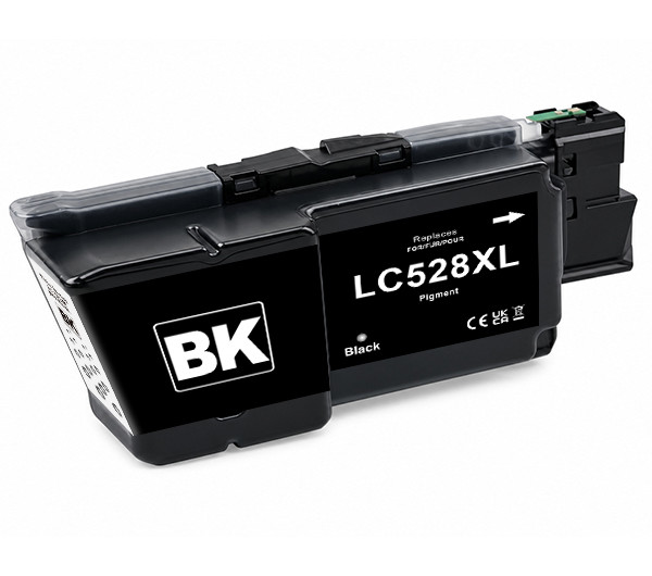 UTÁNGYÁRTOTT BROTHER LC528 XL tintapatron Black 12.000 oldal kapacitás IK
