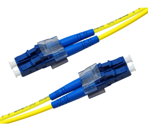 LinkEasy LCU-LCU-SM-5M-D Duplex optikai patch kábel 4x LC/UPC csatlakozóval 3mm duplex core 9/125 LSZH 5m