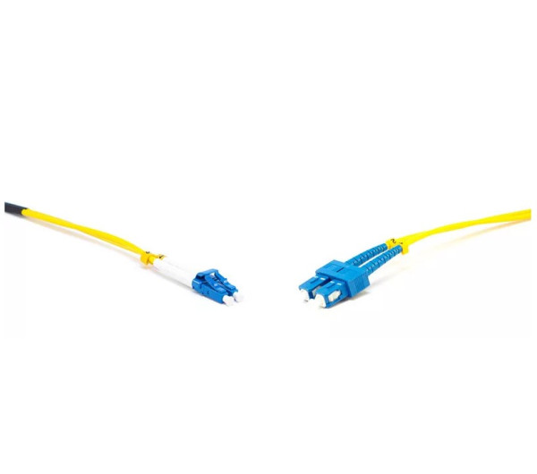 LinkEasy LCU-SCU-SM-2M-D Duplex optikai patch kábel 2x LC/UPC - 2x SC/UPC csatlakozóval 3mm duplex core 9/125 LSZH 2m