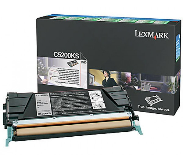 Lexmark C520/530 Return Toner Black 1,5K (Eredeti) C5200KS