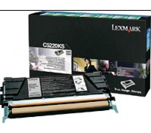Lexmark C52x/53x Return Toner Black 4K (Eredeti) C5220KS