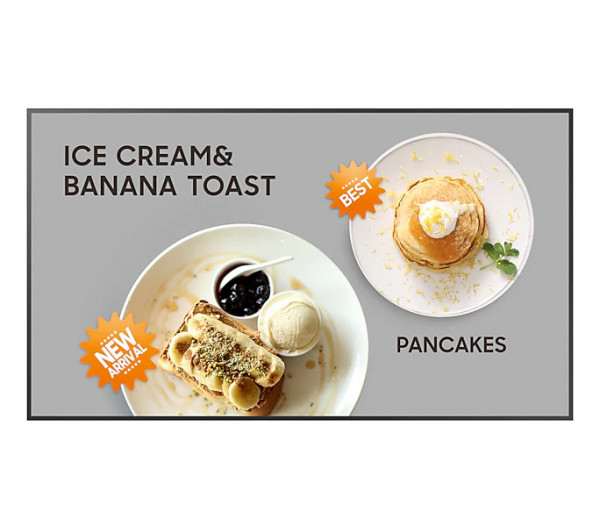 Samsung LFD Smart Signage kijelző 32" QM32C 24/7, Tizen, UHD, 400