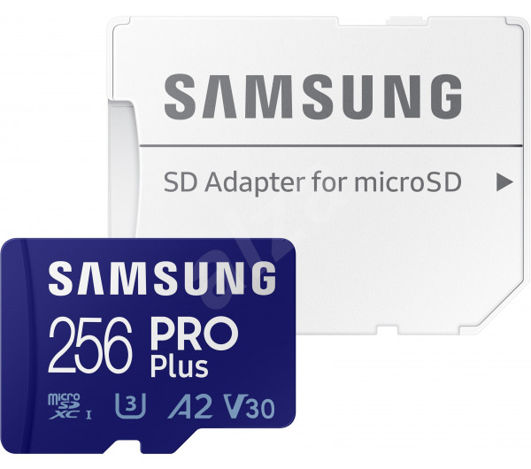 SAMSUNG SD kártya PRO PLUS 256GB (Blue Wave) 